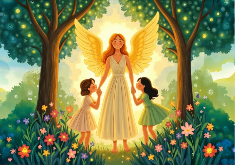 Angelita en los bosques